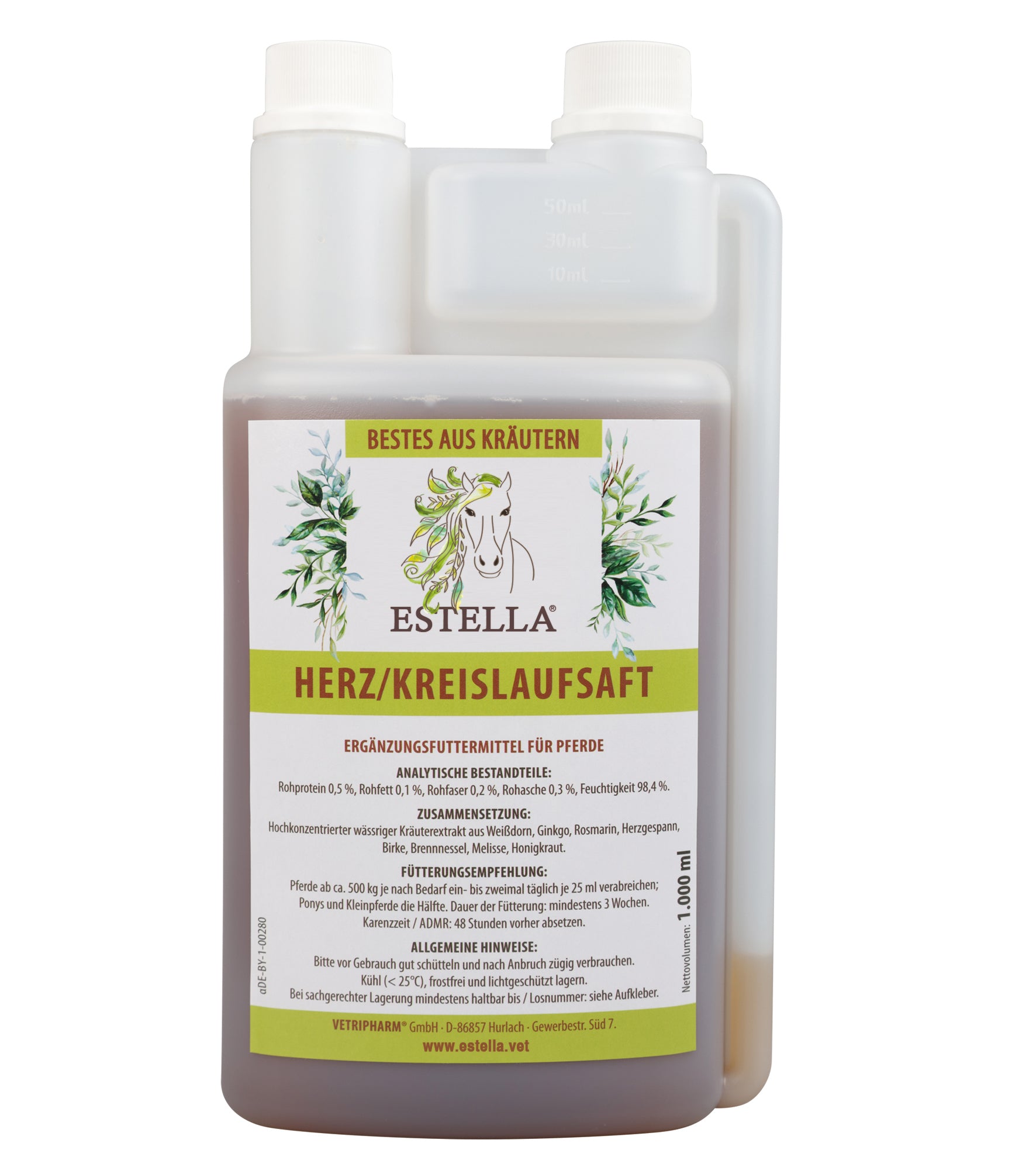 ESTELLA Herz/Kreislaufsaft 1000 ml