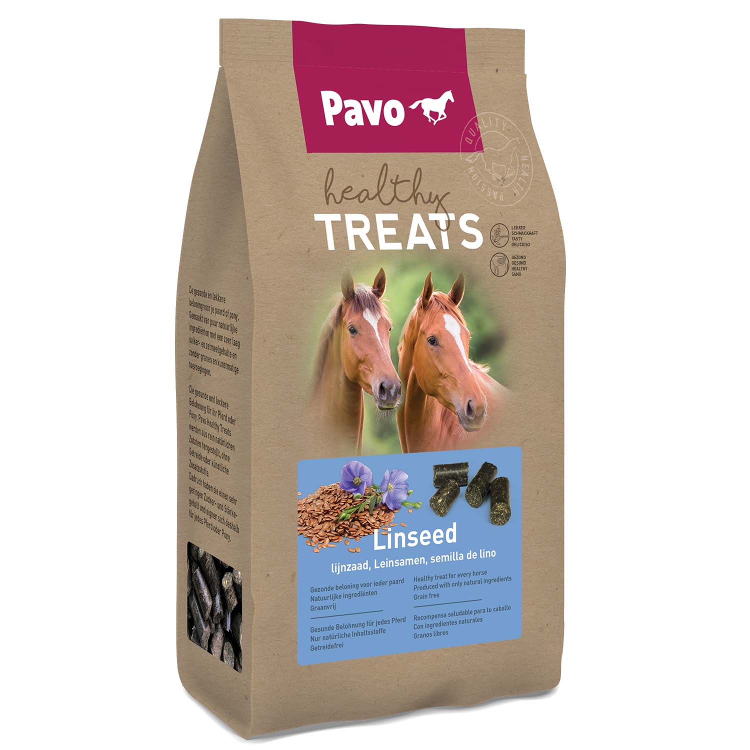 Pavo Healthy Treats Linseed 1 kg Beutel