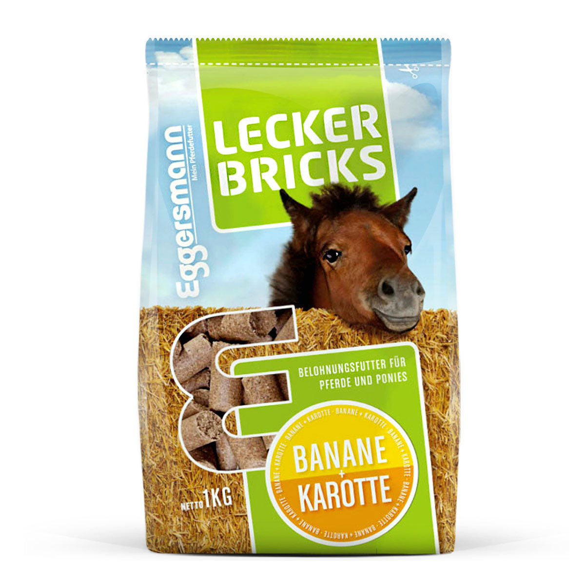 Lecker Bricks 1 kg Banane/Karotte