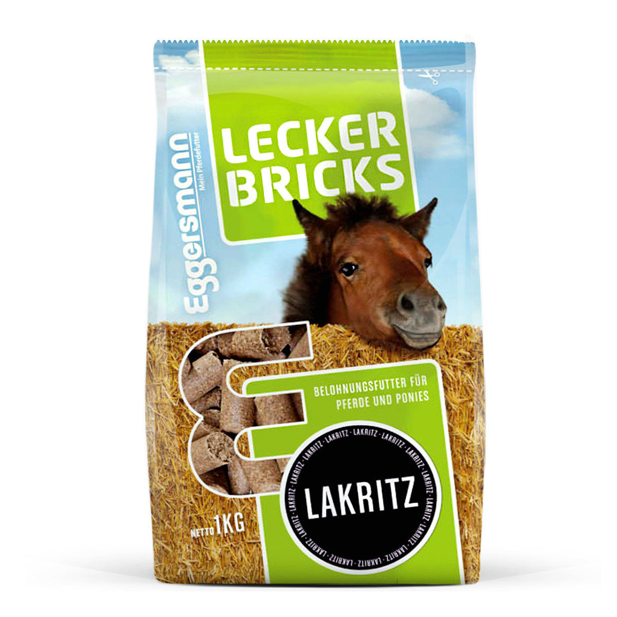 Lecker Bricks 1 kg Lakritz