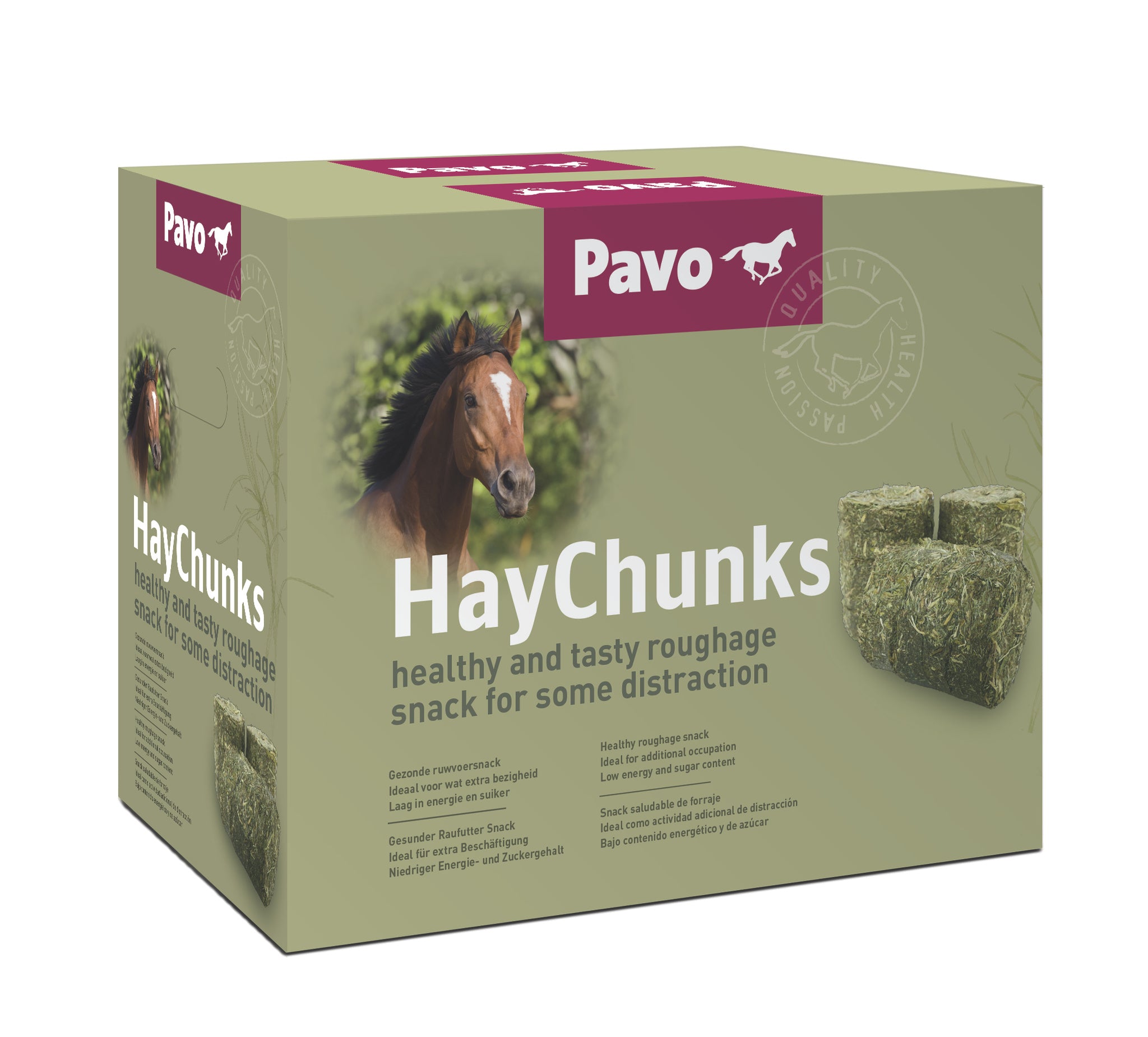 Pavo HayChunks 14 kg Sack