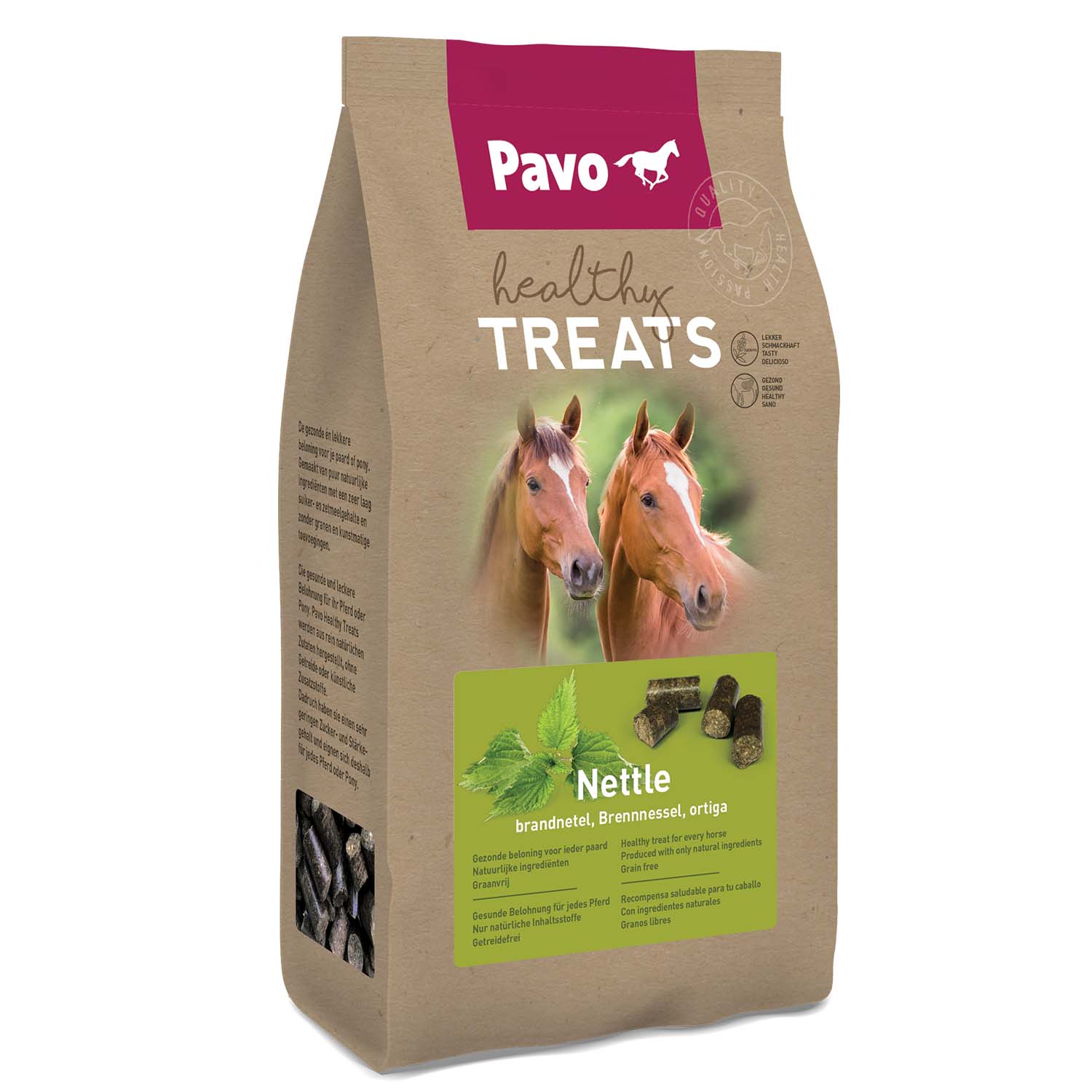 Pavo Healthy Treats Nettle 1 kg Beutel